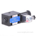 Single head 4WE6 hydraulic solenoid directional valve